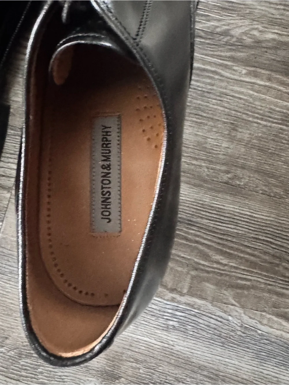 Johnston & Murphy Melton Cap Toe Genuine Calf Leather Oxfords size 11.5